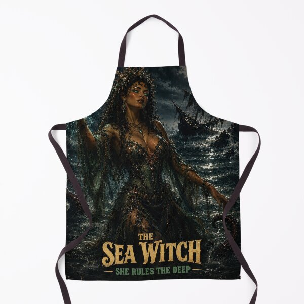 Item preview, The Sea Witch – She Rules the Deep | Retro Dark Fantasy Horror designed and sold by MissSaylor.