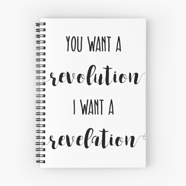 Item preview, You Want a Revolution - Hamilton Quote Art designed and sold by Lindsay Petracek.