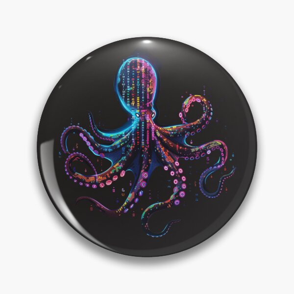 Item preview,  data flow regarding luminescent squid ink designed and sold by RetroWaveArtCo.