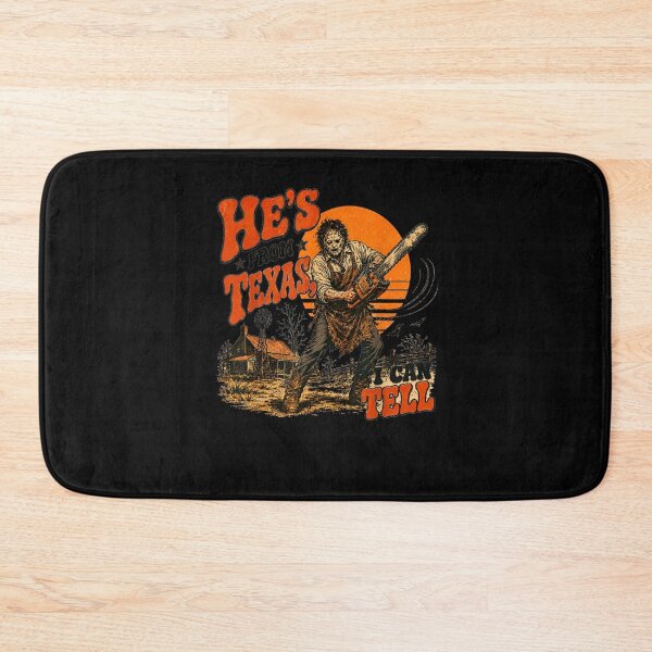 Item preview, Hes from Texas I Can Tell Chainsaw Horror Halloween Graphic designed and sold by ArtByimamS.