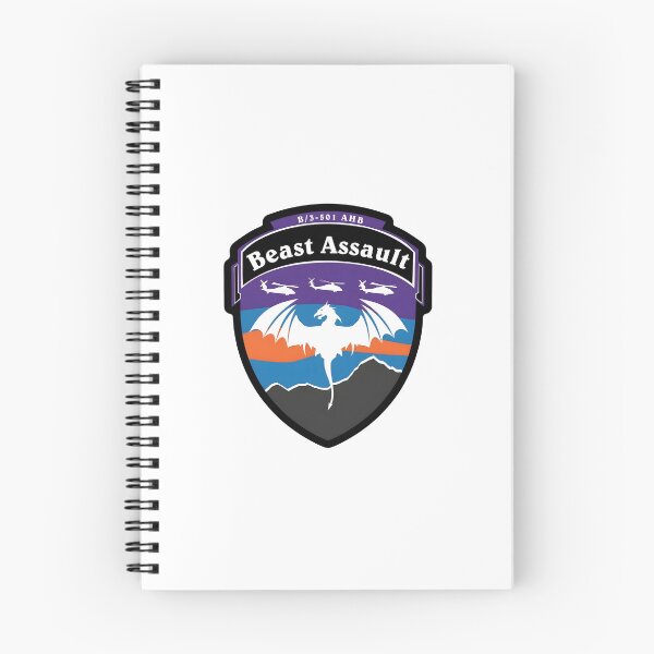 Item preview, B Company 3-501 AHB "Beast Assault" Military Emblem designed and sold by CharlieDesings.