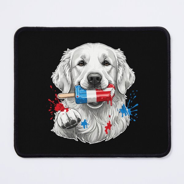 Item preview, Golden Retriever Patriotic Dog American Fourth Of July designed and sold by SofiBlair.