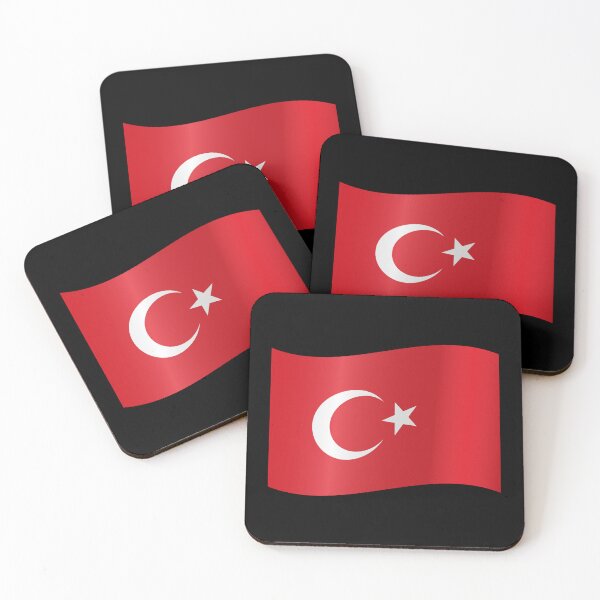 Item preview, Turkish Waving Flag Turkish Pride Design designed and sold by yazdogs.