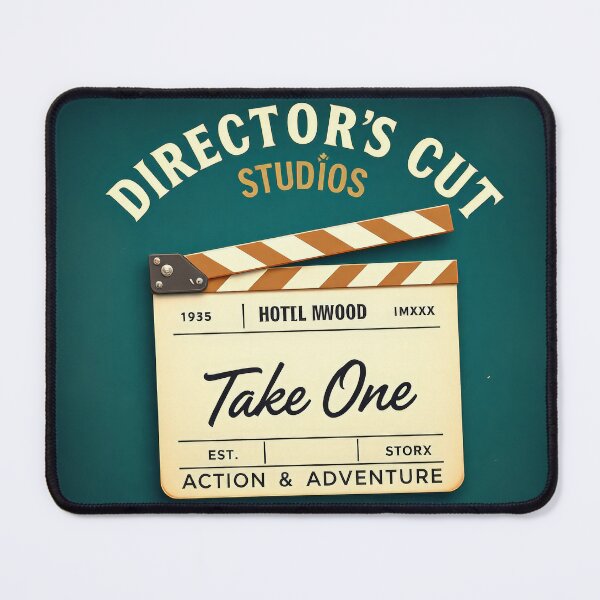 Item preview, Directors Cut Movie Slate Studio Cinema Poster designed and sold by Cine8.