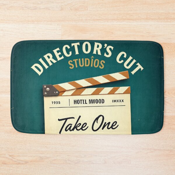 Item preview, Directors Cut Movie Slate Studio Cinema Poster designed and sold by Cine8.