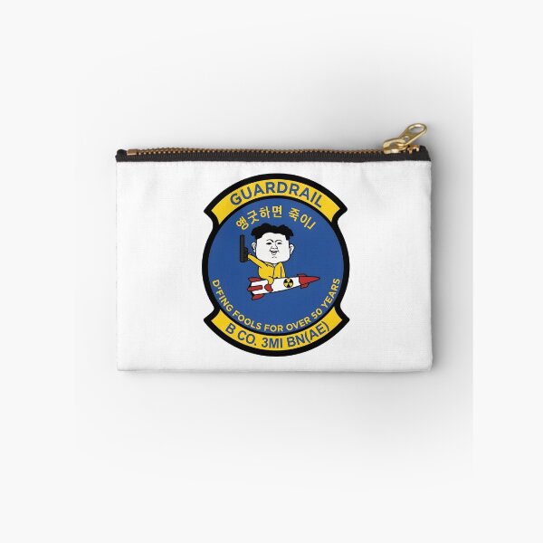 Item preview, B Co. 3 MI BN (AE) Guardrail "D'Fing Fools" Morale Patch designed and sold by CharlieDesings.