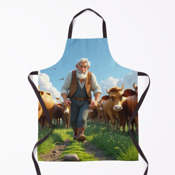 Item preview, Old Fart herding Cows designed and sold by Colin Bentham.