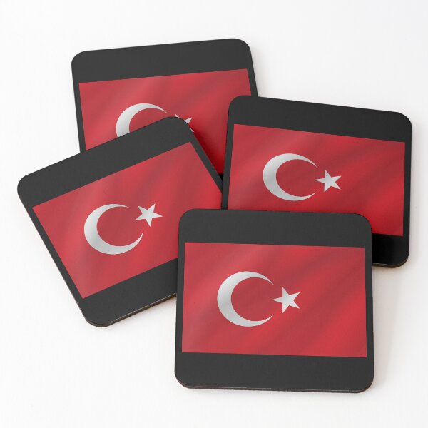 Item preview, Turkish Flag Wave Turkish Pride Design designed and sold by YAZ.