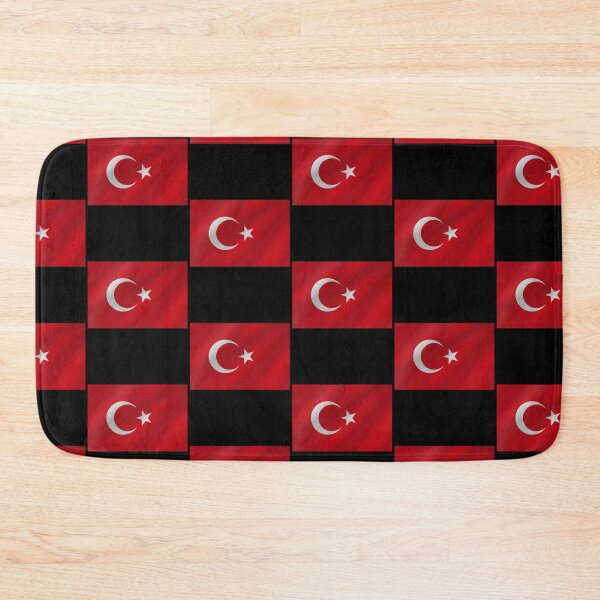 Item preview, Turkish Flag Wave Turkish Pride Design designed and sold by YAZ.