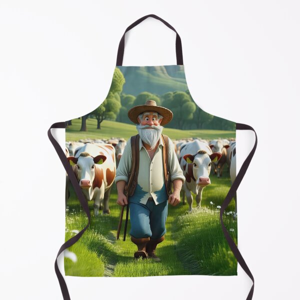 Item preview, Old Fart herding Cows designed and sold by Colin Bentham.