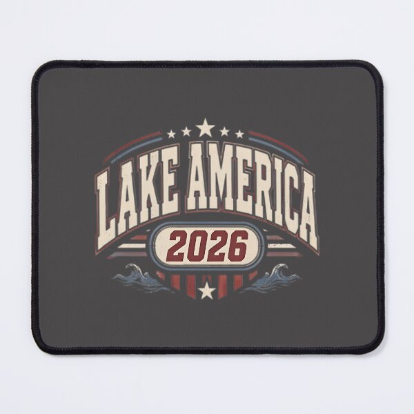 Item preview, Serene Lakeamerica Landscape Art Print & Home Decor | ⭐⭐⭐⭐⭐ Best Seller designed and sold by SupremeDoggo.