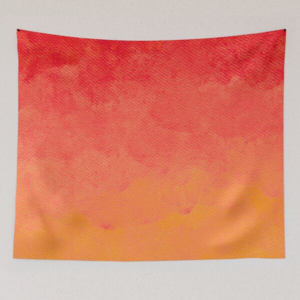 Artikelvorschau, Harvest Glow Wash – Stimmungsvolle Herbst-Aquarelltextur | Orange entworfen und verkauft von Frohyou.