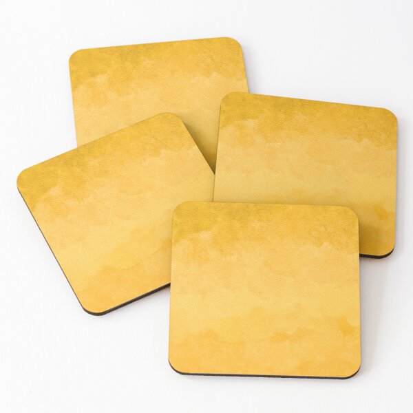 Item preview, Harvest Glow Wash – Moody Autumn Watercolor Texture | Yellow designed and sold by Frohyou.