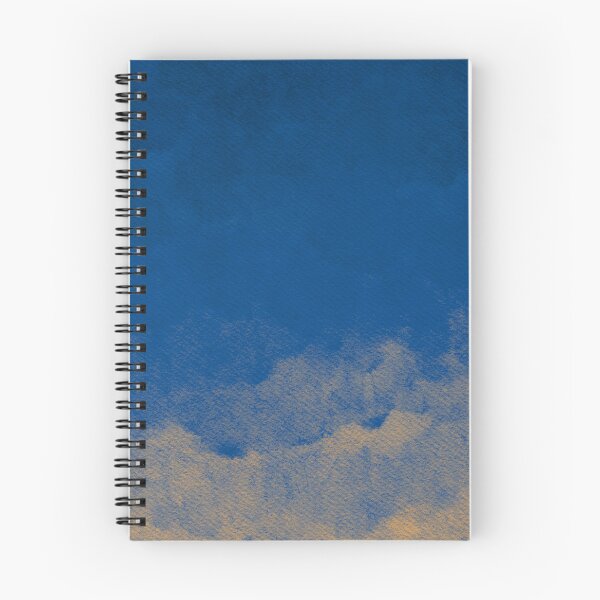 Item preview, Harvest Glow Wash – Moody Autumn Watercolor Texture | Blue designed and sold by Frohyou.