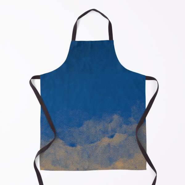 Item preview, Harvest Glow Wash – Moody Autumn Watercolor Texture | Blue designed and sold by Frohyou.