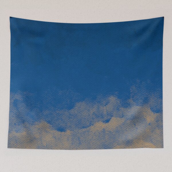 Artikelvorschau, Harvest Glow Wash – Stimmungsvolle Herbst-Aquarelltextur | Blau entworfen und verkauft von Frohyou.