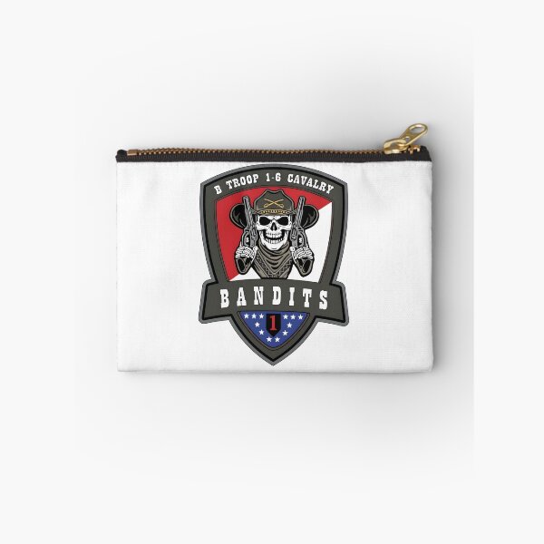Item preview, B Troop 1-6 Cavalry "Bandits" Military Emblem designed and sold by CharlieDesings.