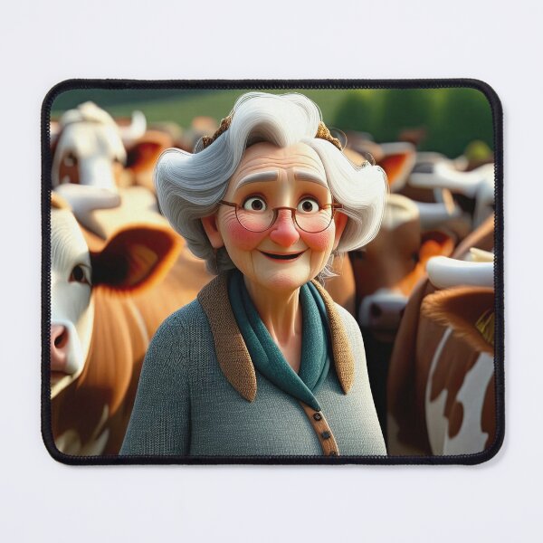 Item preview, Old Fart herding Cows designed and sold by Colin Bentham.