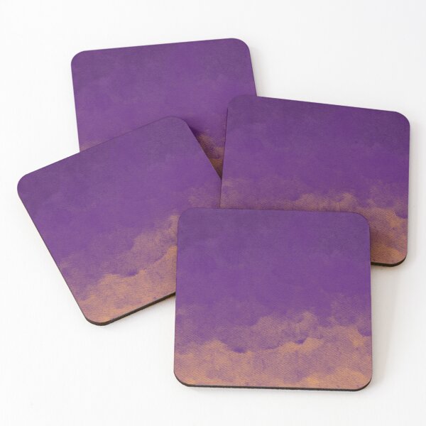 Item preview, Harvest Glow Wash – Moody Autumn Watercolor Texture | Purple designed and sold by Frohyou.
