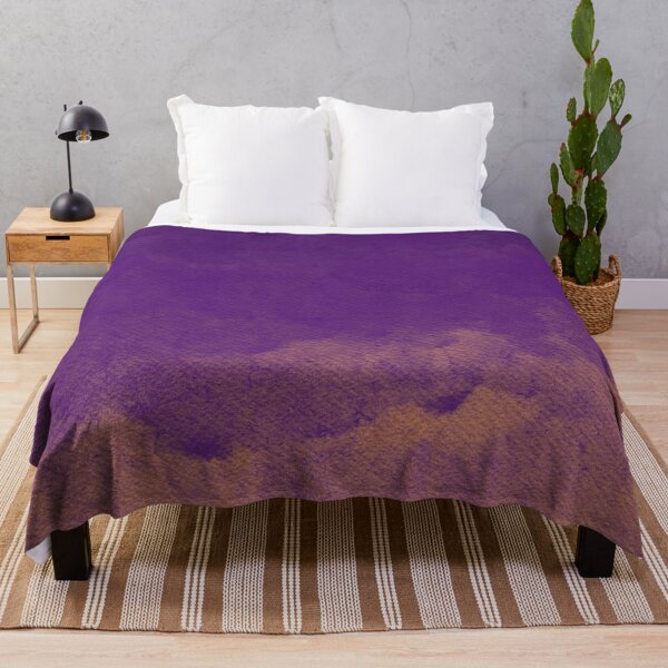 Item preview, Harvest Glow Wash – Moody Autumn Watercolor Texture | Purple designed and sold by Frohyou.