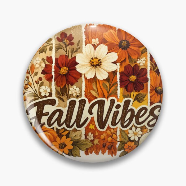 Item preview, Fall Vibes Floral Striped Brushstroke Pumpkin Typography Graphic designed and sold by PACS0011.