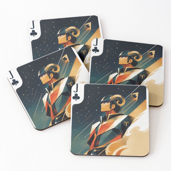 Item preview, Aries:Jack of Clubs  designed and sold by P.L.U.T.O.
