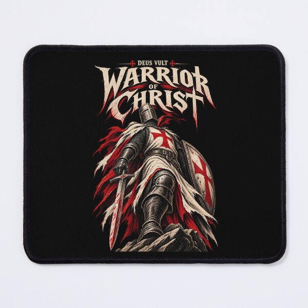 Item preview, Warrior of Christ designed and sold by Youmytype.