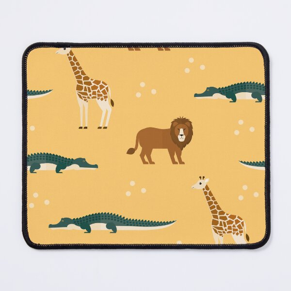 Item preview, Safari adventures on yellow designed and sold by reneesillus.