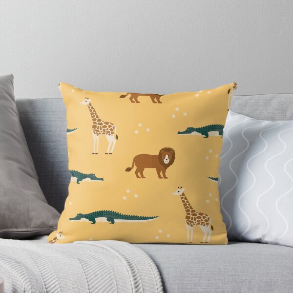 Item preview, Safari adventures on yellow designed and sold by reneesillus.