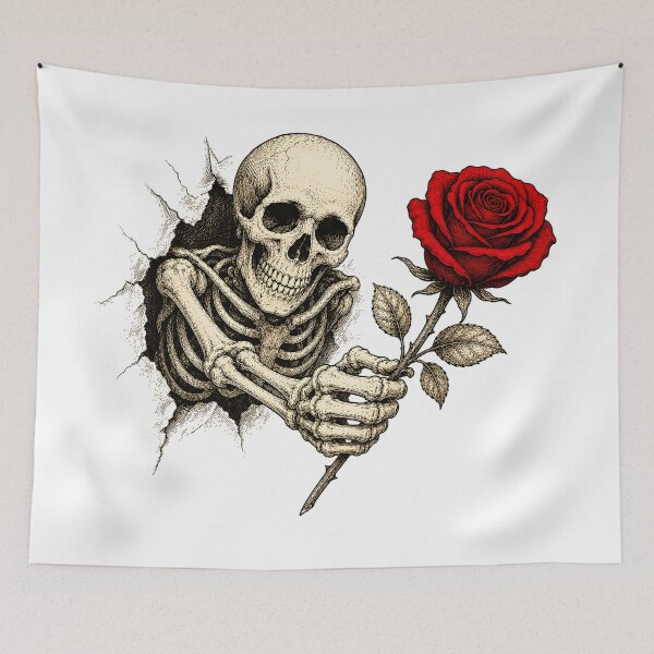Item preview, Skeleton Romance designed and sold by TOMSZE.