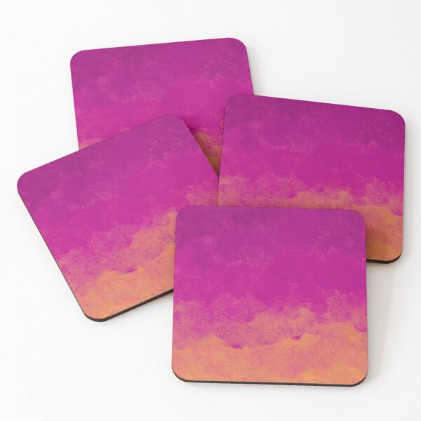 Item preview, Harvest Glow Wash – Moody Autumn Watercolor Texture | Pink designed and sold by Frohyou.