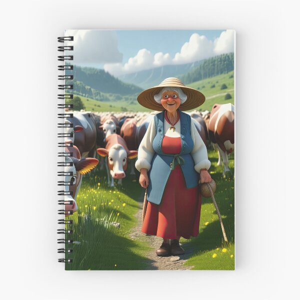 Item preview, Old Fart herding Cows designed and sold by Colin Bentham.
