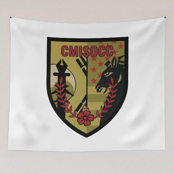 Item preview, CMISOCC Combined Military Information Support Operations Command Korea Emblem designed and sold by CharlieDesings.