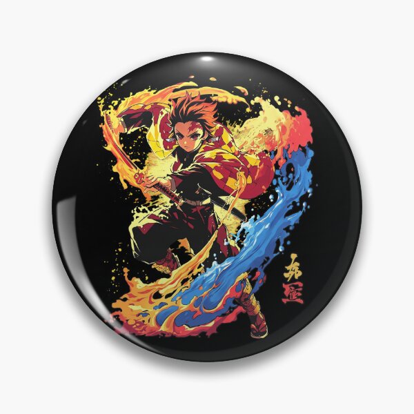 Item preview, Flame Warrior Anime designed and sold by bacababerry.