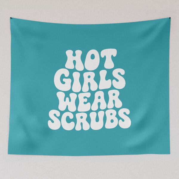 Item preview, HOT GIRLS WEAR SCRUBS designed and sold by YNELENT.