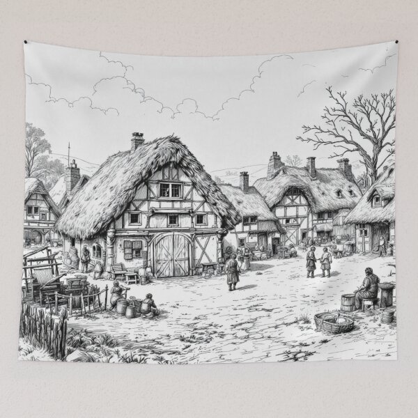 Item preview, Village (Landes) designed and sold by jefboutique6150.