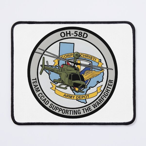 Item preview, Corpus Christi Army Depot OH-58D Kiowa Warrior CCAD Insignia designed and sold by CharlieDesings.