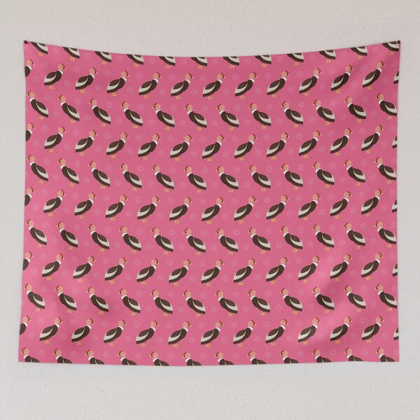 Item preview, Andean condors on pink designed and sold by reneesillus.