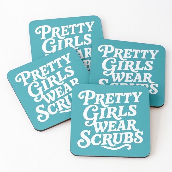 Item preview, PRETTY GIRLS WEAR SCRUBS designed and sold by YNELENT.