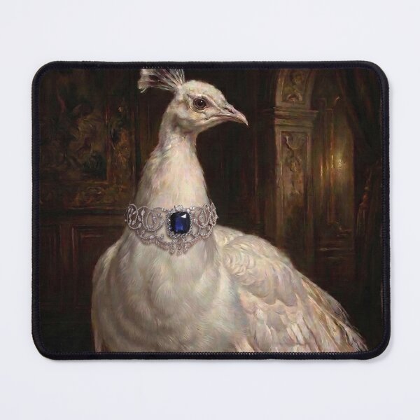 Item preview, White Peacock Sapphire Diamond Choker designed and sold by Real Beast Art.