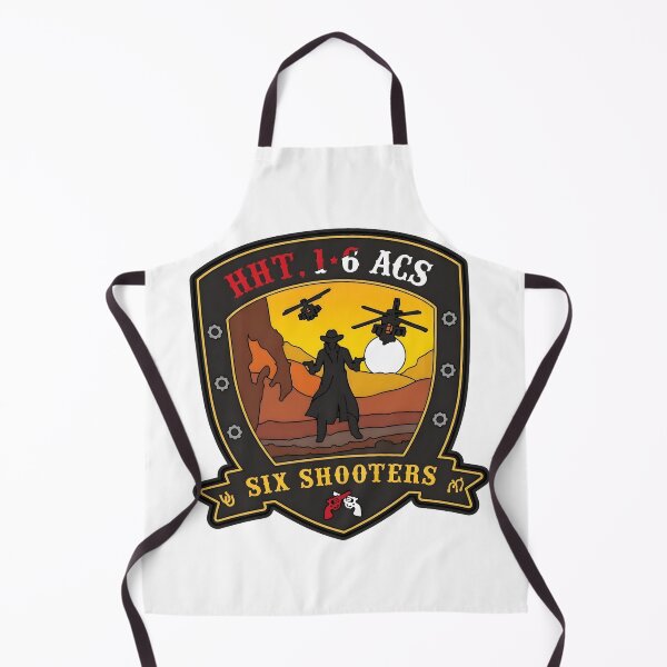 Item preview, HHT 1-6 ACS "Six Shooters" Cavalry Emblem designed and sold by CharlieDesings.