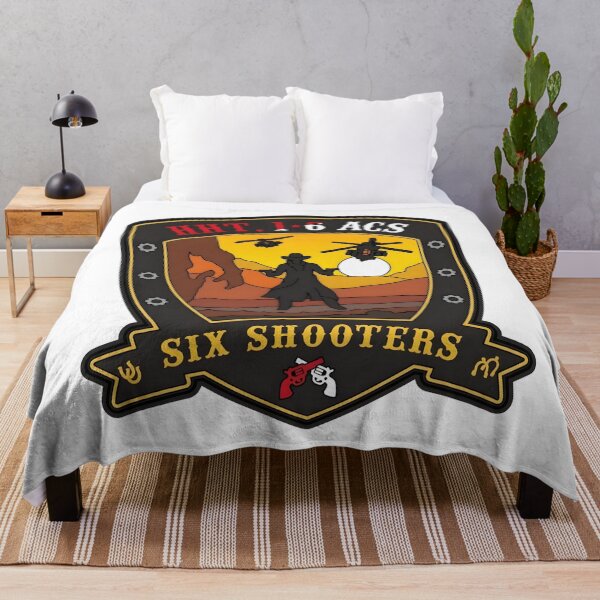 Item preview, HHT 1-6 ACS "Six Shooters" Cavalry Emblem designed and sold by CharlieDesings.