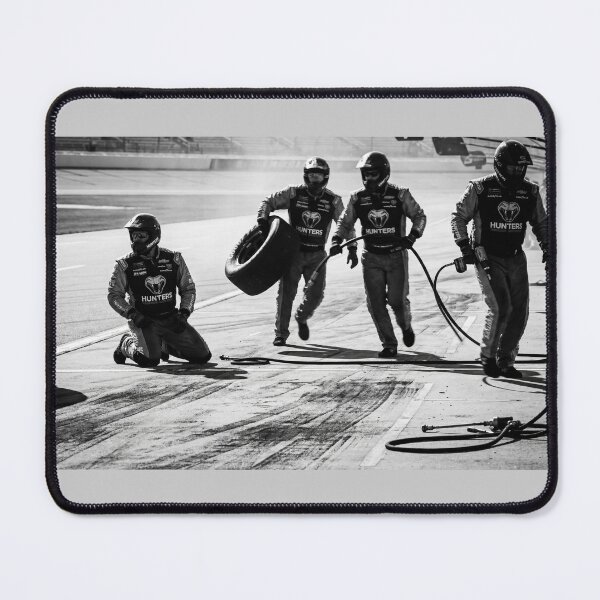 Item preview, Precision Pit Stop – Black & White Motorsport Crew Art designed and sold by ARbyCharlie.