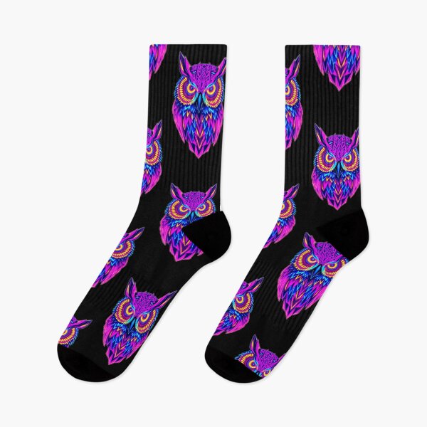 Item preview, Electric Horned Owl – 80s Neon designed and sold by Benito Del Ray.