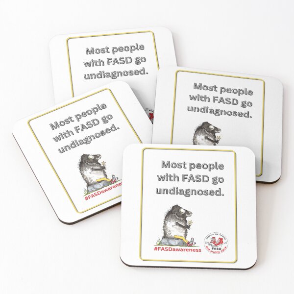 Item preview, Most People with FASD go Undiagnosed designed and sold by Our Sacred Breath.