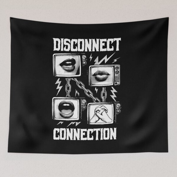 Item preview, Disconnected Connection Retro TV Streetwear Vector designed and sold by bolayousri.