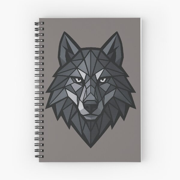 Item preview, Geometric Wolf Head – Polygon Wildlife Art designed and sold by BROHLine Studio.