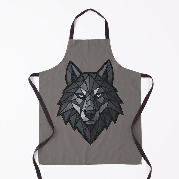 Item preview, Geometric Wolf Head – Polygon Wildlife Art designed and sold by BROHLine Studio.
