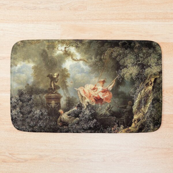 Item preview, The Swing Print, Rococo Garden Wall Art, Jean-Honore Fragonard Vintage Painting designed and sold by RickE.
