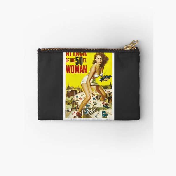 Item preview, Retro Giantess Sci-Fi Horror Movie Poster Aesthetic Vintage 1950S B-Movie Monster Design | Perfect Gift For You And Friends designed and sold by Fijidiha.